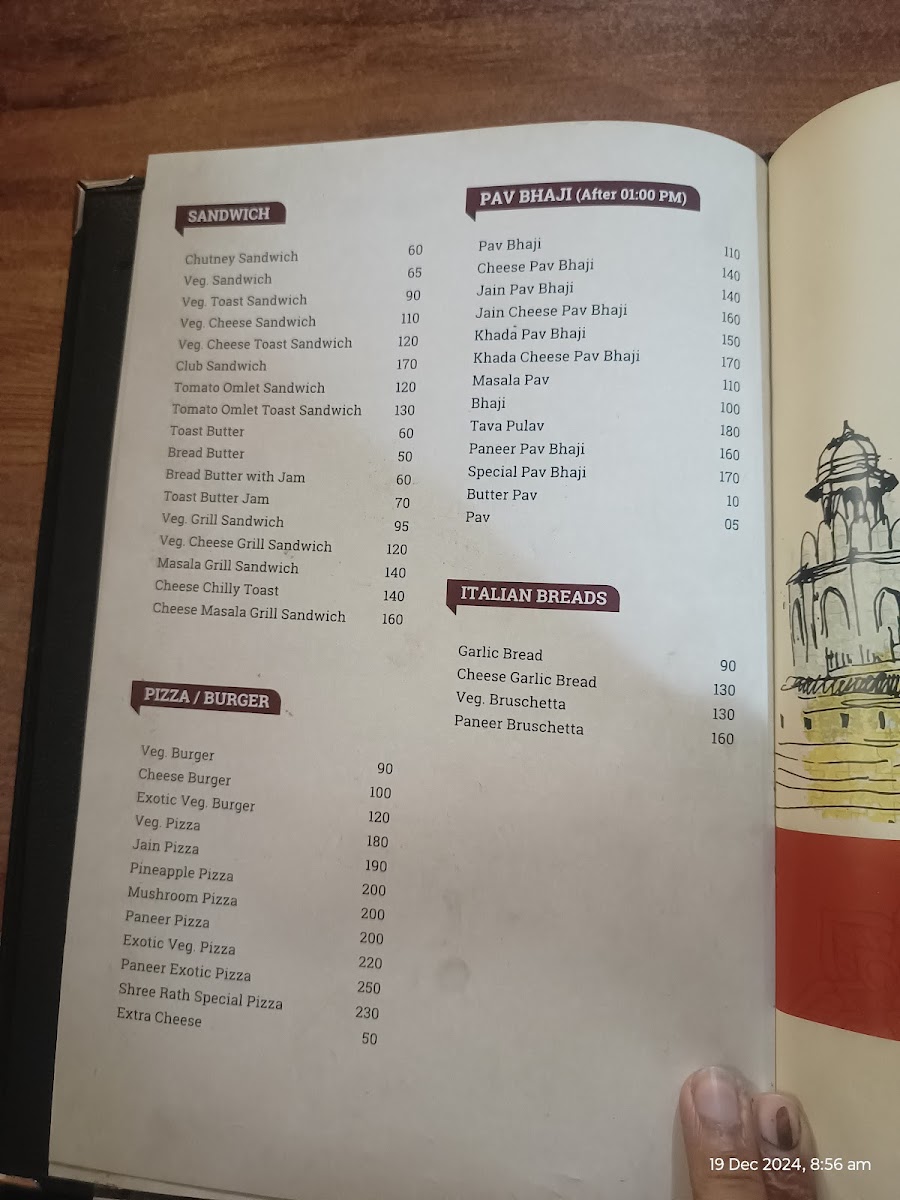 Andhra Pradesh Bhavan Menu - Image 4